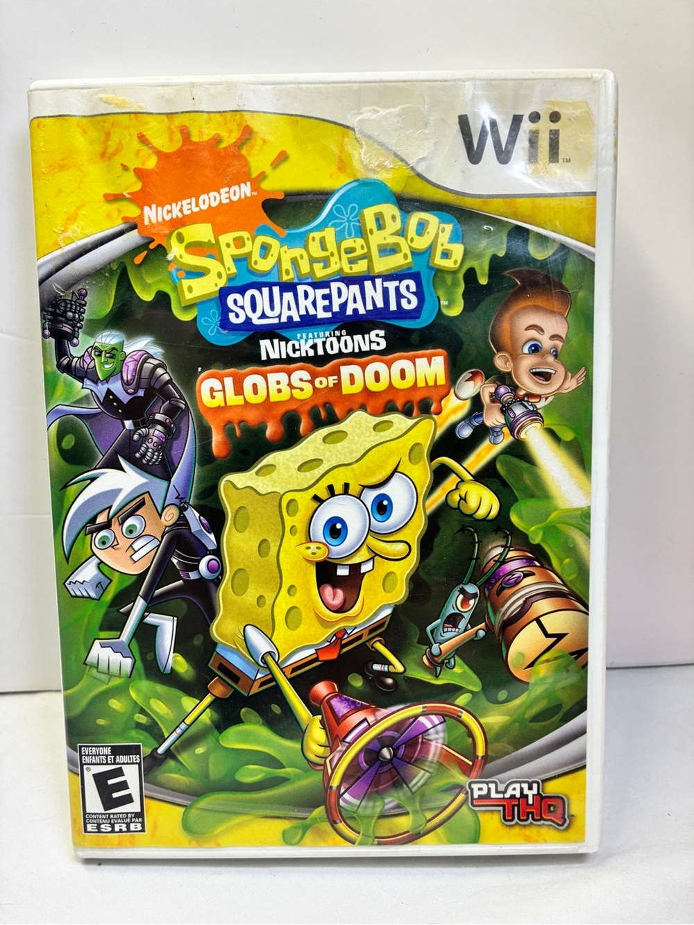 SpongeBob SquarePants Featuring Nicktoons: Globs of Doom (Nintendo Wii, 2008)